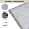 Magnetic Thermal Insulated Door Curtain Fits Door Size 32" x