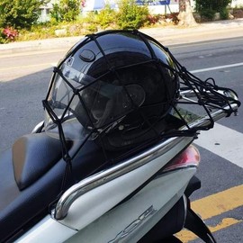 Motorcycle Cargo Securer 30x30 Motorcycle Net Black / 짐고정 오토바이 30x30 오토바이그물망 그물망 블랙