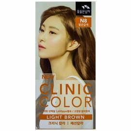 Man with Flowers Clinic Color N8-Light Brown / 꽃을든남자 클리닉칼라 N8-밝은갈색