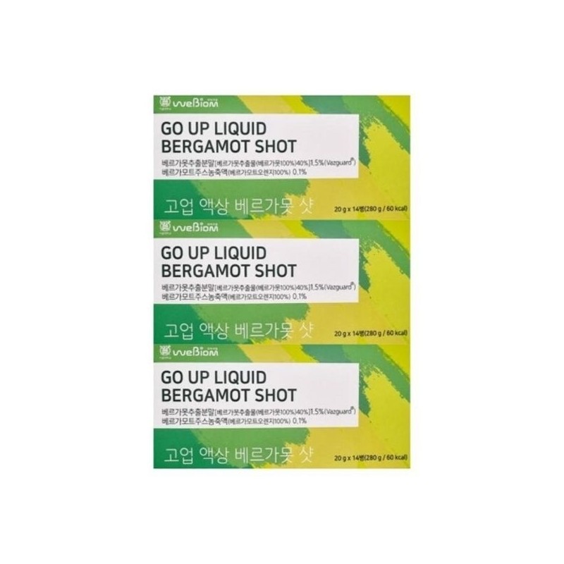 stomach biome Webiome Goup Liquid Bergamot Shot 20g 14 bottles