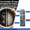XIEYIGMO Universal Oil Catch Can Kit,Effectively Reduces Carbon Buildup, Protects