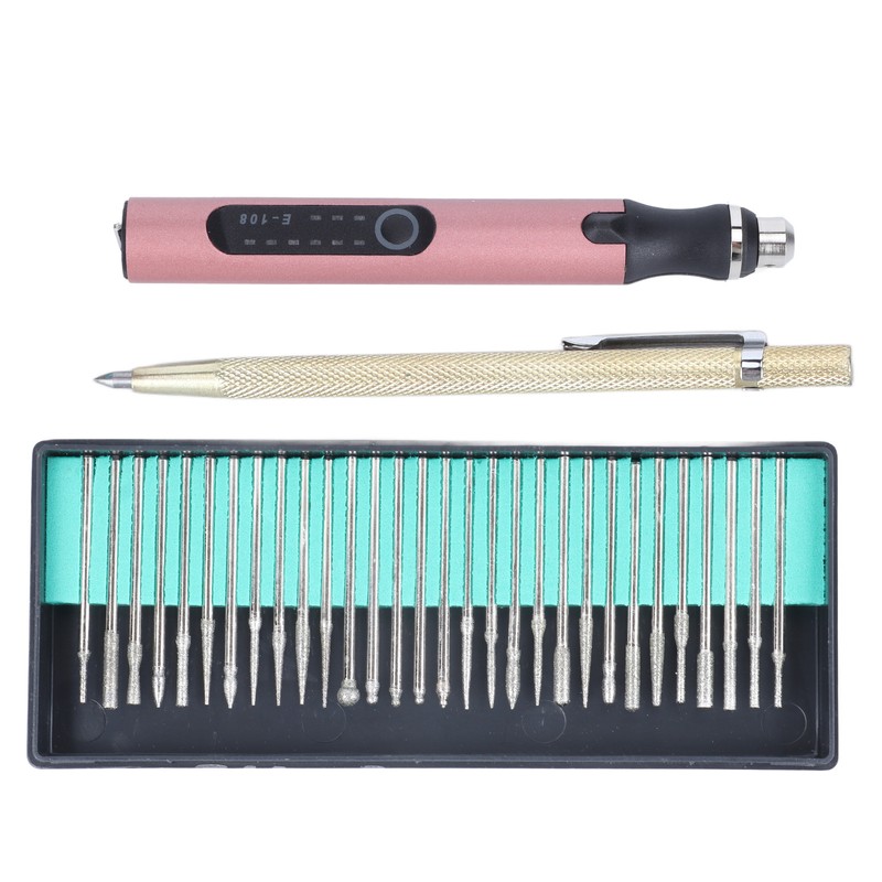 Cordless DIY Electric Engraving Pen 3.6V 8W 3 Levels Speed