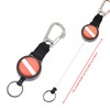 Divers Retractable Locking Lanyard Diving Stainless Steel Wire Telescopic Rope