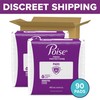 Poise Incontinence & Postpartum Pads for Bladder Leaks, 6 Drop