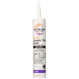 Custom Building Products SE/EN 1 QT Polyblend Pc6010S-6 Sanded Ceramic Tile Caulk, 10.5 Oz, Cartridge, No 60 Charcoal, Liquid