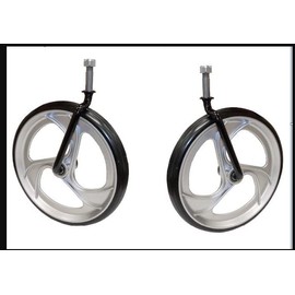 Left Front Fork Complete with Caster for Drive RTL10266 Nitro Rollator Walker (Fits Serial # Prior to 2A1606301542 ONLY)