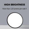 LED Ceiling Light Fixture, Black Thin LED Ceiling Lamp,Surface Mount