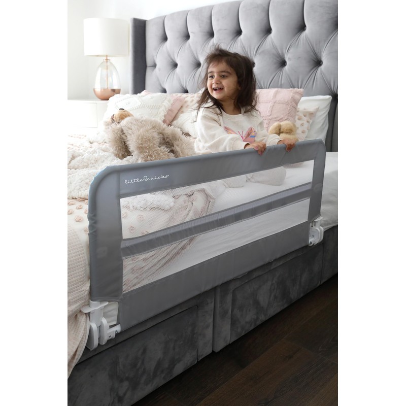 Little Chicks Fold Down Sydney Toddler Bed Rail Guard -