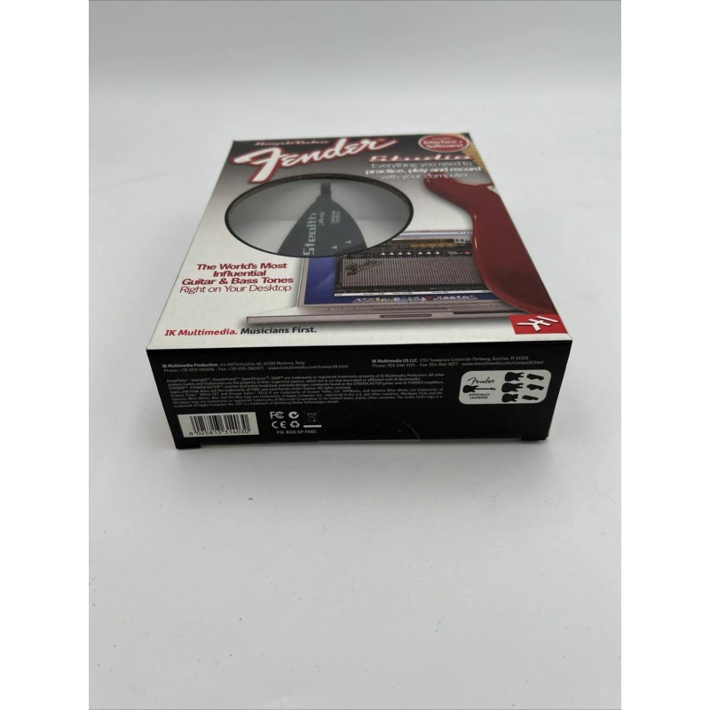 IK Multimedia Fender Amplitude Studio IK Multimedia Stealth Plug Guitar