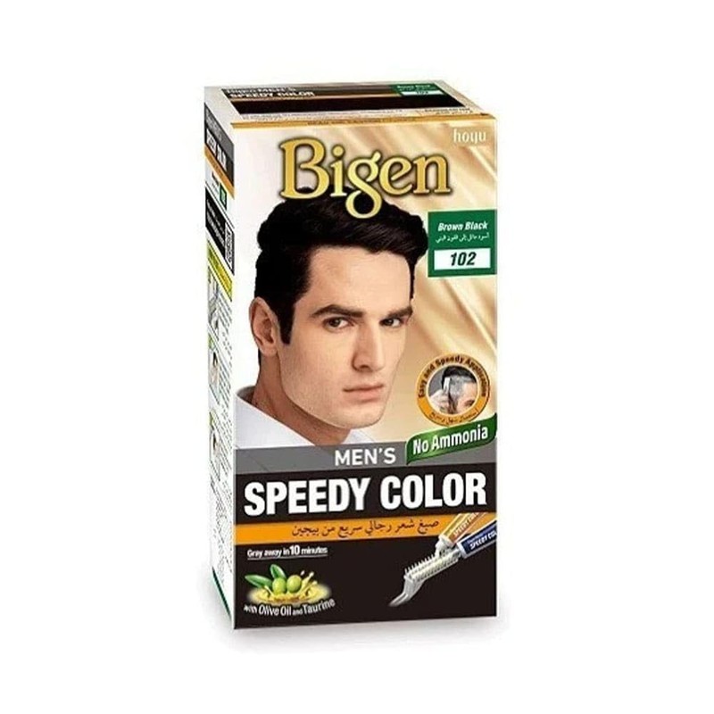 Bigen 102 Tinte Para Caballero, Negro Natural
