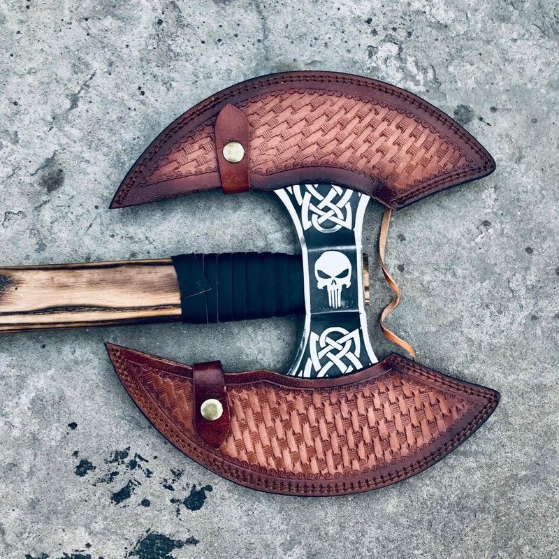 viking tools Axes,Functional Axe, Bushcraft Axe Hatchet for Hunting Bearded