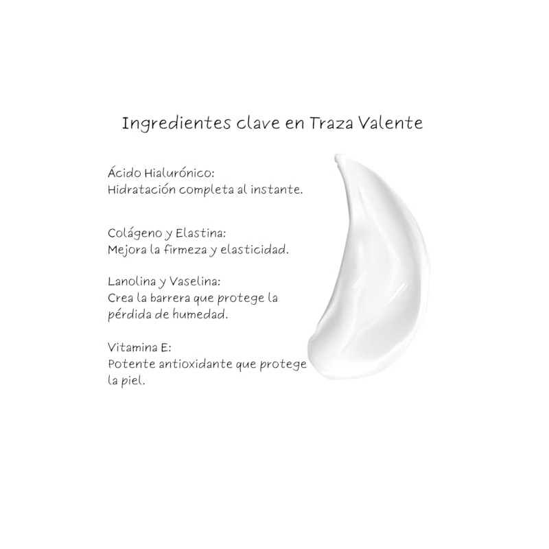Crema Facial Ácido Hialurónico Colágeno Elastina Hidratante Antiarrugas 50ml