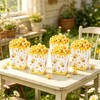 Sweet Bee Popcorn Boxes Bees Goodie Candy Boxes Sunflower Party
