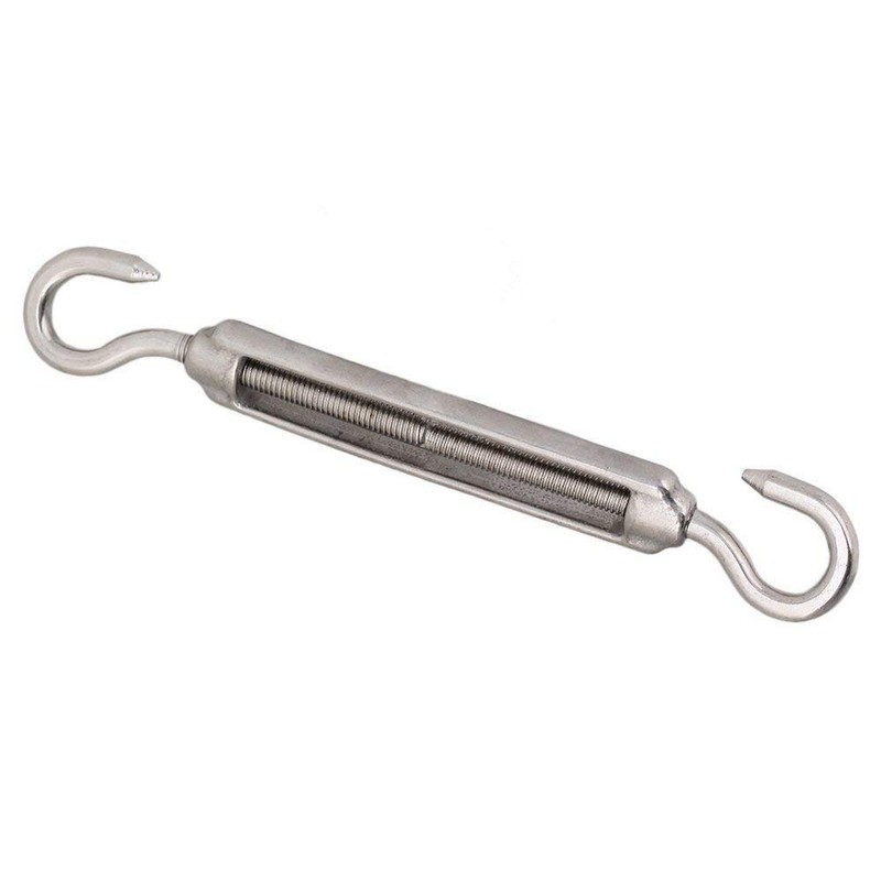 Eidoct 5 Pcs Stainless Steel 304 Turnbuckle Wire Rope Cable