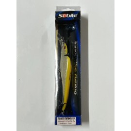 Sebile 1 Pc Sebile Acast Minnow SL Sinking suspend Crankbait   Color/ Weight  - Select - 7/8OZ -  White/Yellow - 1 Pc