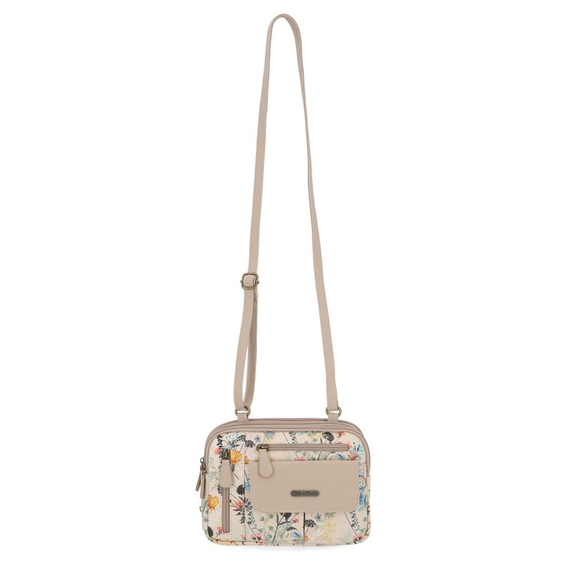 MultiSac Zippy Triple Compartment Crossbody Bag, Catalina Floral