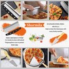 Sharmila Pizza Peel 12 Inch, Aluminum Pizza Paddle with Foldable