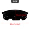 Lower Triple Tree Wind Deflector, PSLER Motorcycle Fairing Air Deflector