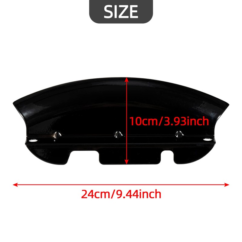 Lower Triple Tree Wind Deflector, PSLER Motorcycle Fairing Air Deflector