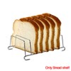 Toast Rack,Stainless Steel Tool Cooling Grid Bread Rack Rectangle Air