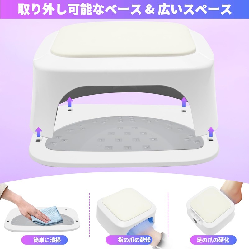 CGBE LED & UV Nail Light 48W Gel Nail Light
