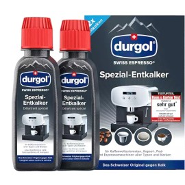 Durgol '' Swiss' Decalcifier for All Brands of Espresso Machines, 2 bottles