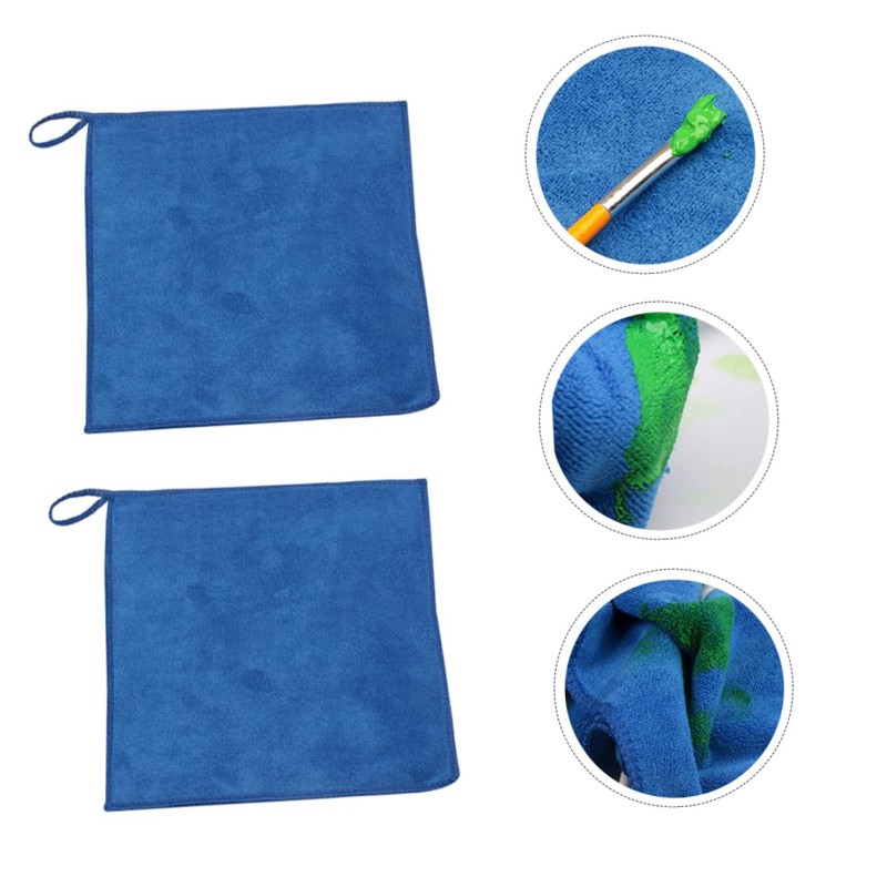 ORFOFE 4Pcs Super Absorbent Cleaning Towels Durable Drying Towels for