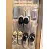 Generic Asatte 20 Large Pocket Over-the-Door Hanging Shoe Organizer, Grayish