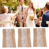 3 Rolls Jute Lace Ribbon Simple Elegant Jute Lace Ribbon