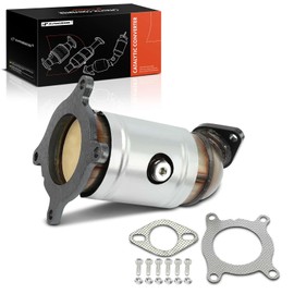 A-Premium Front Catalytic Converter Kit Direct-Fit Compatible with Ford Fusion 2010, Edge 2007-2010, Taurus, Flex & Lincoln MKZ, MKX, MKS & Mazda CX-9 & Mercury Sable, 3.5L 3.7L, EPA Compliant