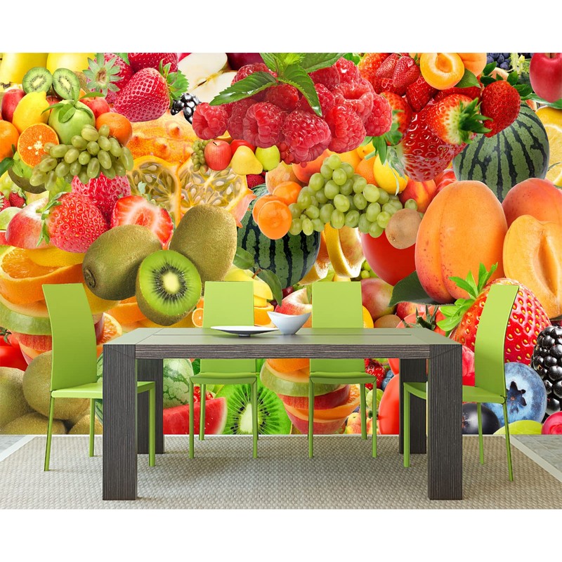 Eierme Fruit Cocktail Wall Mural Wallpaper 178" x 117"