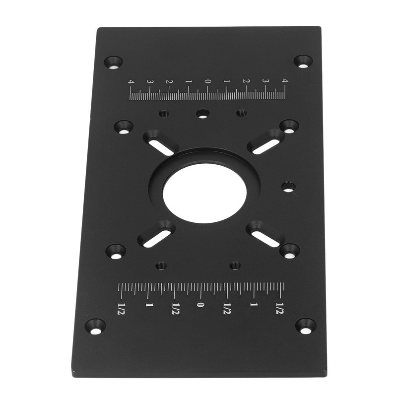 Router Table Insert Plate Aluminum Alloy Lift System Base Board