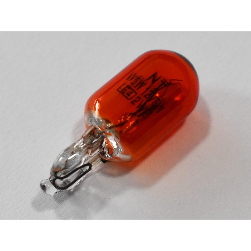 HOALTE WY5W Indicator Light W2.1 x 9.5d 12V 5W Amber
