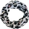 Jeamis Leopard Silk Loop Colour Gradient Spring Round Scarf Unisex