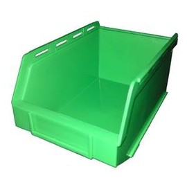 PB17 Plastic Storage Box/Parts Bin - Green Pack of 10