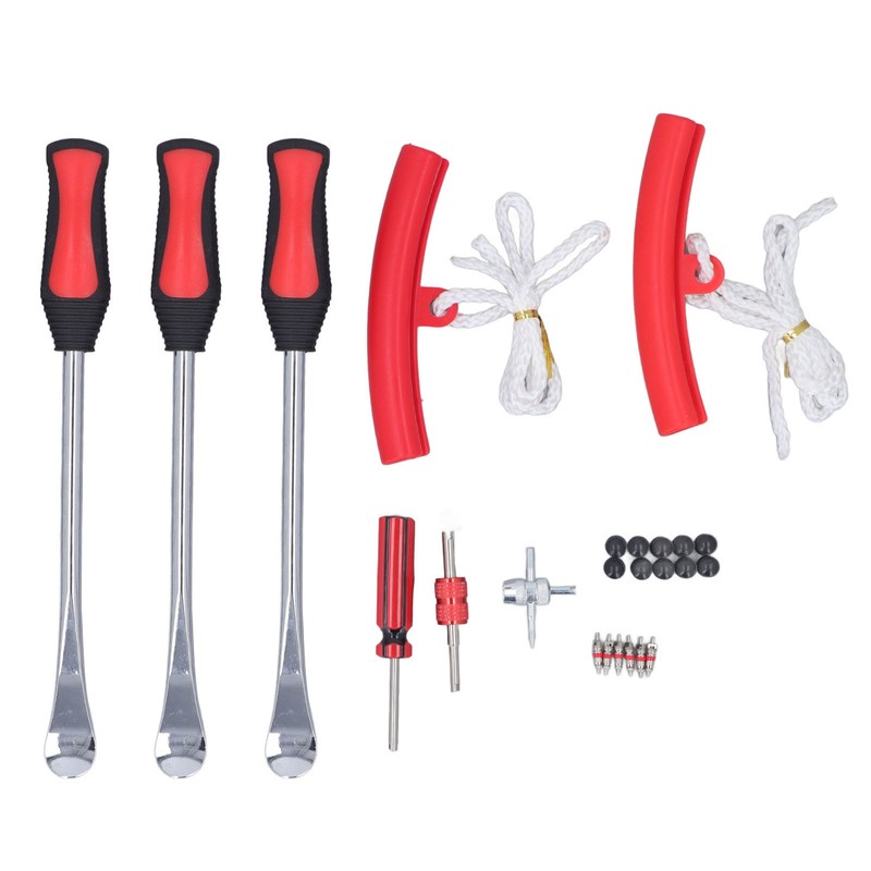 24Pcs Tyre Changing Tools Multifunctional Tire Spoon Tool Kit for