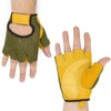 Adapter Universe Driver's Gloves Retro Vintage Leather Fingerless Driving Gloves
