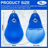 16 Pack Pool Cover Weights with Hooks, Thick PVC Pool