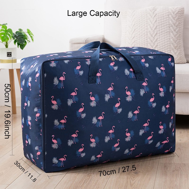 Storage Bag, 100 L, Large, Waterproof Underbed Storage Bag with