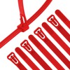 XINGO 100PCS 18 inch Releasable Cable Zip Ties Adjustable Wire