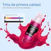 Valuetoner Botellas de Tinta Compatible para Epson 544 T544 para