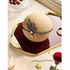 Babeyond® 1920s style leaf locket round beaded headband for women