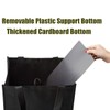 NERUB 10 Pack Reusable Reinforced Handle Grocery Bags - Heavy