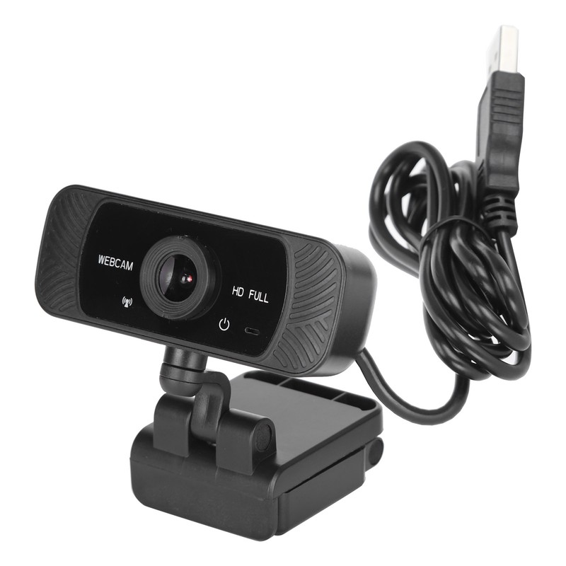 Computer Camera Webcam with Microphone for Video Conference Teacher Live