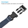 sourcing map Utility Strap with Buckle 1x98 Inch Polyester Quick