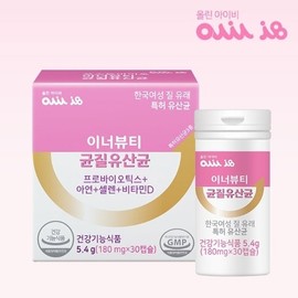 [올린아이비] 이너뷰티 특허 여성 균질유산균 1박스 [Olin Ivy] Inner Beauty Patent Women's Probiotic 1 Box