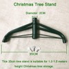 HY-MS Christmas Tree Stand, Replacement Christmas Tree Base for Artificial