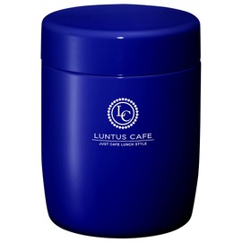 Asbel HLB-SR250 Insulated Lunch Jar, Navy, 8.5 fl oz (250 ml), Stainless Steel Hot and Cold Soup Bottle, S
