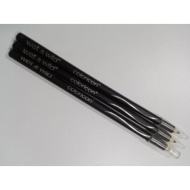 Wet N Wild - Lapiz Delineador D Ojos/cejas Negro 10 Pzs #651