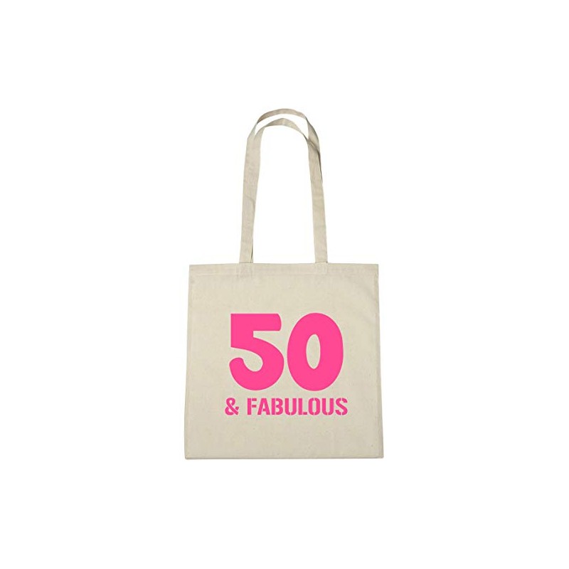 Lolmugs 50 & Fabulous Tote Bag for Women